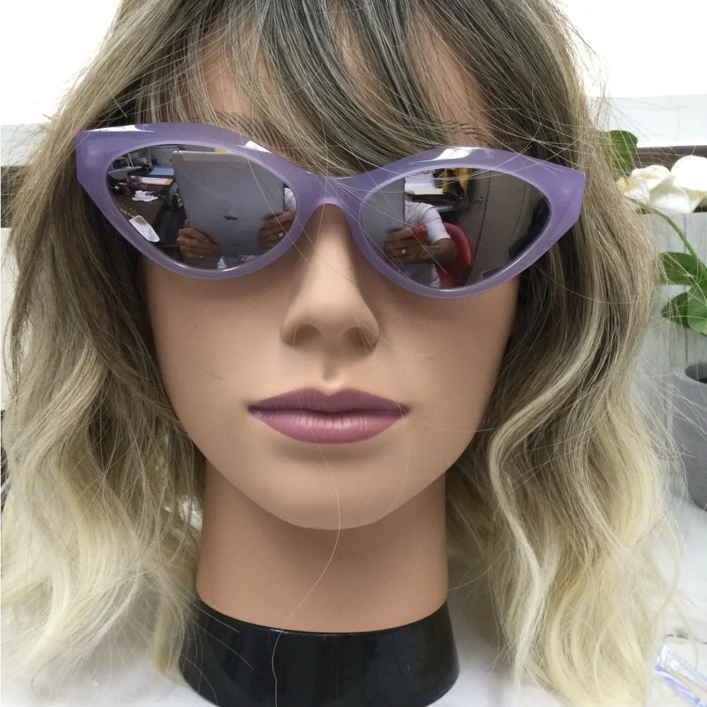 GUC Lavender Cat-Eye Sunglasses